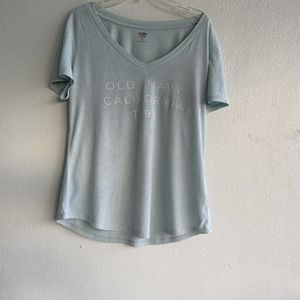 Old Navy T-Shirt 94 Cali Short Sleeve Scoop Neck Women's S